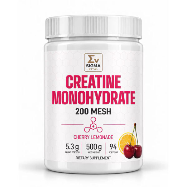 Kreatyna | Creatyne Monohydrate | 500 gr | Cherry lemonade