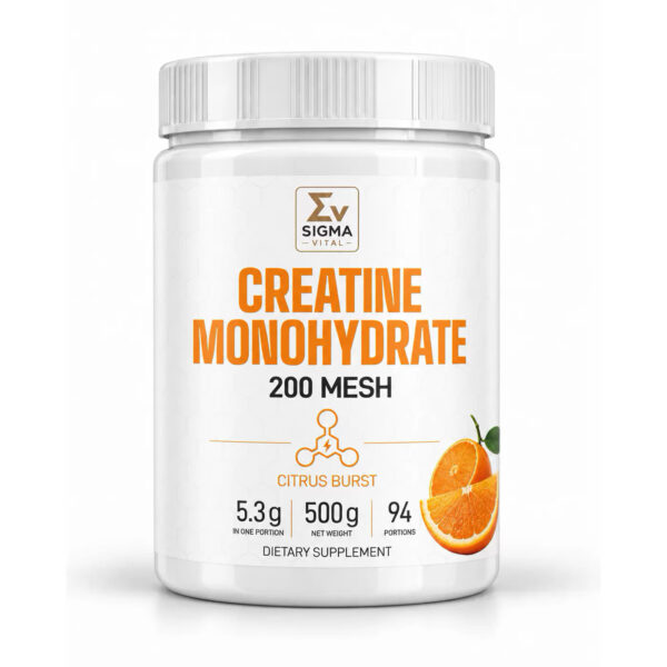 Kreatyna | Creatyne Monohydrate | 500 gr | Citrus burst