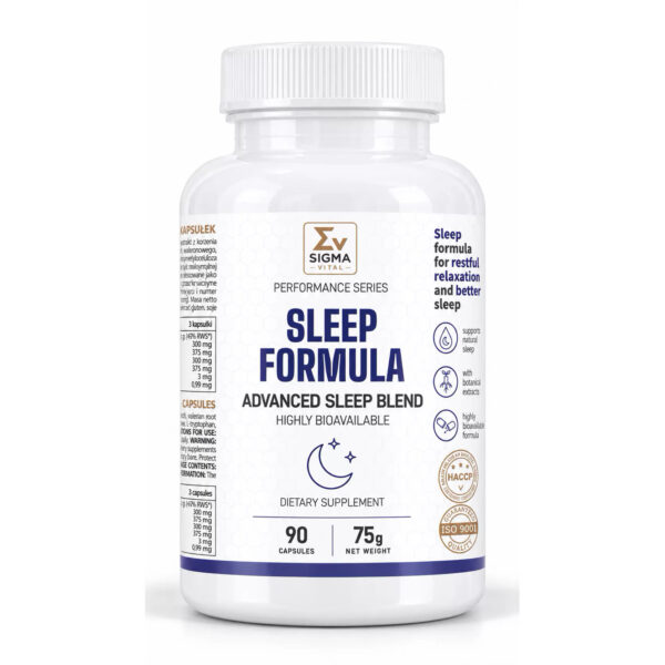 Sleep Formula | Sulement wspierający sen | 90 caps