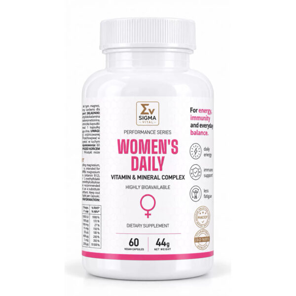 Kompleks witamin i minerałów | Women’s Daily | 60 kaps
